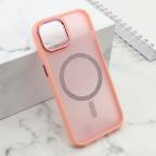 Maska Futrola SHINING MAGSAFE za iPhone 15 (6.1) roze cena 2500 din slika
