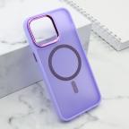 Maska Futrola SHINING MAGSAFE za iPhone 15 Pro Max (6.7) ljubicasta cena 2500 din slika