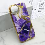 Maska Futrola MARBLE za iPhone 15 (6.1) ljubicasta cena 1000 din slika