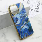 Maska Futrola MARBLE za iPhone 15 Pro Max (6.7) plava cena 1000 din slika