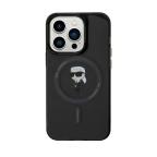 Maska Futrola Karl Lagerfeld Iml Magsafe Case Ikonik za iPhone 15 Pro Max (6.7) crna Full ORG (KLHMP15XHFCKNOK) slika 2