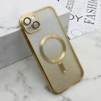 Maska Futrola GLITTER MAGSAFE za iPhone 15 Plus (6.7) zlatna cena 1000 din slika
