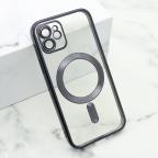 Maska Futrola CAMERA PROTECT MagSafe za iPhone 12 (6.1) crna cena 2500 din slika