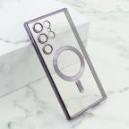 Maska Futrola CAMERA PROTECT MagSafe za Samsung S928B Galaxy S24 Ultra 5G ljubicasta cena 2500 din slika