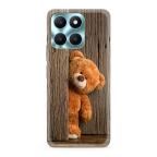 Maska Futrola ULTRA TANKI PRINT CLEAR za Honor X6a ND0329 cena 2500 din slika