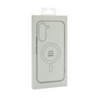 Maska Futrola STANDARD MagSafe za Samsung S921B Galaxy S24 5G providna (bela) slika 3