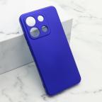 Maska Futrola Soft Silicone za Xiaomi Redmi Note 13 5G plava cena 1000 din slika