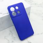 Maska Futrola Soft Silicone za Xiaomi Redmi Note 13 Pro 5G plava cena 1000 din slika