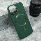 Maska Futrola TRUE COLOR MAGSAFE za iPhone 15 (6.1) zelena cena 2500 din slika
