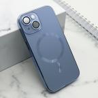 Maska Futrola ELEGANT METAL MAGSAFE za iPhone 15 (6.1) svetlo plava cena 3000 din slika