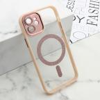 Maska Futrola DIAMOND MagSafe za iPhone 12 (6.1) roze cena 2500 din slika