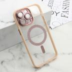 Maska Futrola DIAMOND MagSafe za iPhone 14 Pro Max (6.7) roze cena 2500 din slika