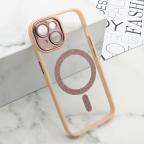 Maska Futrola DIAMOND MagSafe za iPhone 15 (6.1) roze cena 2500 din slika