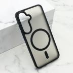 Maska Futrola SILKY MAGSAFE MATTE za Samsung S921B Galaxy S24 5G crna cena 2500 din slika