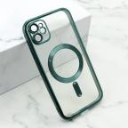 Maska Futrola CAMERA PROTECT MagSafe za iPhone 11 (6.1) zelena cena 2500 din slika