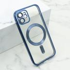 Maska Futrola CAMERA PROTECT MagSafe za iPhone 12 (6.1) plava cena 2500 din slika