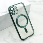 Maska Futrola CAMERA PROTECT MagSafe za iPhone 12 (6.1) zelena cena 2500 din slika