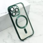 Maska Futrola CAMERA PROTECT MagSafe za iPhone 14 Pro (6.1) zelena cena 2500 din slika