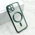 Maska Futrola CAMERA PROTECT MagSafe za iPhone 15 (6.1) zelena cena 2500 din slika