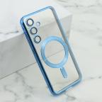 Maska Futrola CAMERA PROTECT MagSafe za Samsung S921B Galaxy S24 5G plava cena 2500 din slika