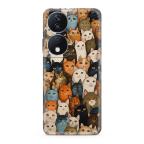 Maska Futrola ULTRA TANKI PRINT CLEAR za Honor X7b ND0353 cena 2500 din slika