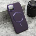Maska Futrola TRUE COLOR MAGSAFE za iPhone 11 (6.1) ljubicasta cena 2500 din slika
