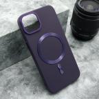 Maska Futrola TRUE COLOR MAGSAFE za iPhone 13 (6.1) ljubicasta cena 2500 din slika