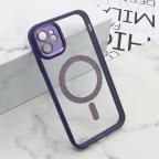 Maska Futrola DIAMOND MagSafe za iPhone 11 (6.1) ljubicasta cena 2500 din slika