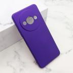 Maska Futrola Soft Silicone za Xiaomi Redmi A3 ljubicasta cena 1000 din slika