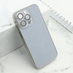 Maska Futrola ELEGANT METAL MAGSAFE za iPhone 13 Pro (6.1) siva cena 3000 din slika