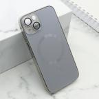 Maska Futrola ELEGANT METAL MAGSAFE za iPhone 13 (6.1) siva cena 3000 din slika