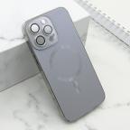 Maska Futrola ELEGANT METAL MAGSAFE za iPhone 14 Pro Max (6.7) siva cena 3000 din slika