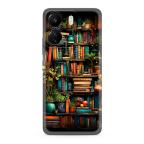 Maska Futrola ULTRA TANKI PRINT CLEAR za Xiaomi Redmi 13C/Poco C65 ND0348 cena 2500 din slika