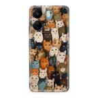 Maska Futrola ULTRA TANKI PRINT CLEAR za Xiaomi Redmi 13C/Poco C65 ND0353 cena 2500 din slika