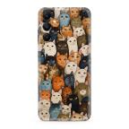 Maska Futrola ULTRA TANKI PRINT CLEAR za Samsung A057F Galaxy A05s ND0353 cena 1000 din slika