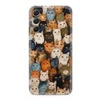 Maska Futrola ULTRA TANKI PRINT CLEAR za Samsung A346B Galaxy A34 5G ND0353 cena 1000 din slika