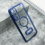 Maska Futrola COLOR EDGE MagSafe za Samsung A356B Galaxy A35 5G plava cena 1000 din slika