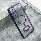 Maska Futrola COLOR EDGE MagSafe za Samsung A356B Galaxy A35 5G ljubicasta cena 1000 din slika