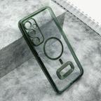 Maska Futrola COLOR EDGE MagSafe za Samsung A556B Galaxy A55 5G zelena cena 1000 din slika