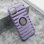Maska Futrola LINES LOGO CUT za iPhone 11 (6.1) ljubicasta cena 1000 din slika