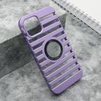 Maska Futrola LINES LOGO CUT za Iphone 12/12 Pro (6.1) ljubicasta cena 1000 din slika