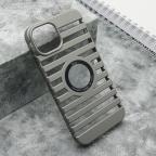 Maska Futrola LINES LOGO CUT za iPhone 13 (6.1) siva cena 1000 din slika