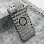Maska Futrola LINES LOGO CUT za iPhone 14 (6.1) siva cena 1000 din slika