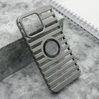 Maska Futrola LINES LOGO CUT za iPhone 15 Pro Max (6.7) siva cena 1000 din slika