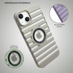 Maska Futrola LINES LOGO CUT za iPhone 15 Pro Max (6.7) siva slika 2