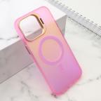 Maska Futrola SHINE MagSafe za iPhone 15 Pro Max (6.7) roze cena 2500 din slika