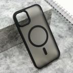 Maska Futrola SILKY MAGSAFE MATTE za iPhone 11 (6.1) crna cena 2500 din slika