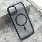 Maska Futrola SILKY MAGSAFE MATTE za iPhone 11 (6.1) plava cena 2500 din slika