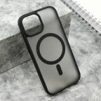 Maska Futrola SILKY MAGSAFE MATTE za iPhone 15 (6.1) crna cena 2500 din slika