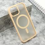 Maska Futrola SILKY MAGSAFE MATTE za iPhone 15 (6.1) roze cena 2500 din slika